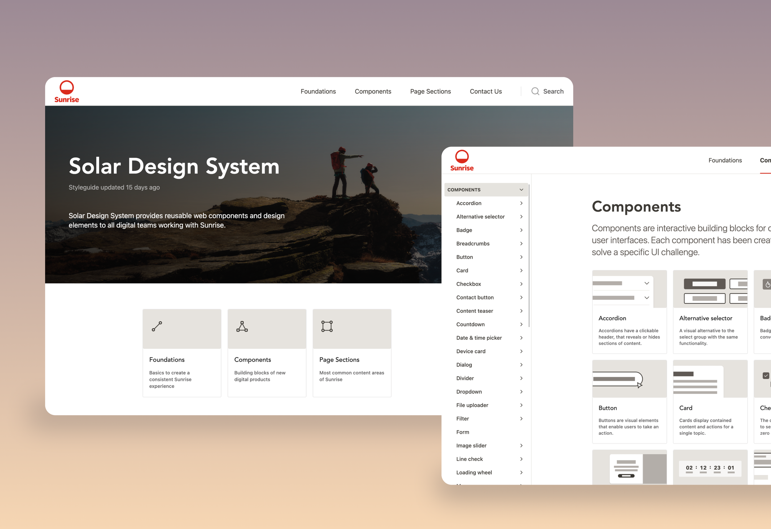 Solar design system